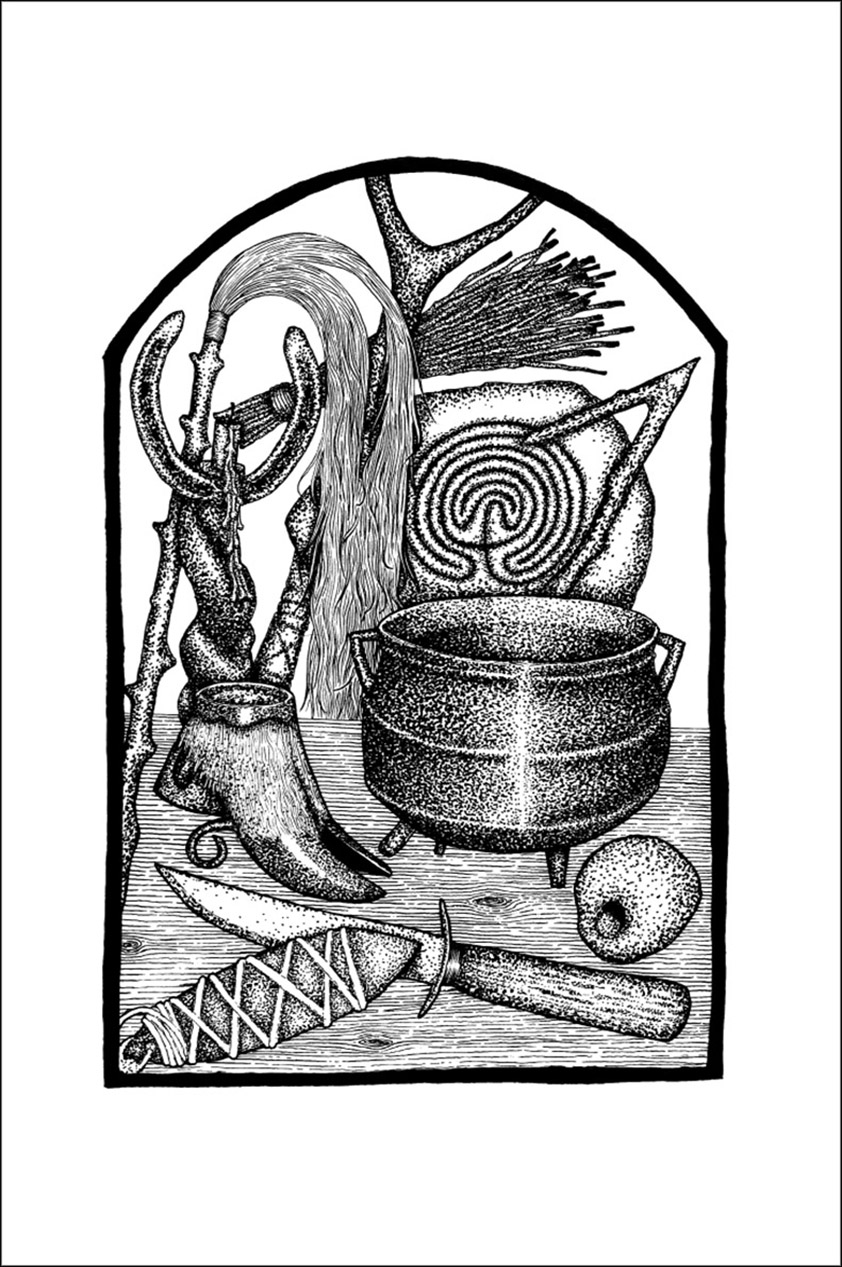 Traditional Witchcraft a Cornish Book of Ways - Illustration